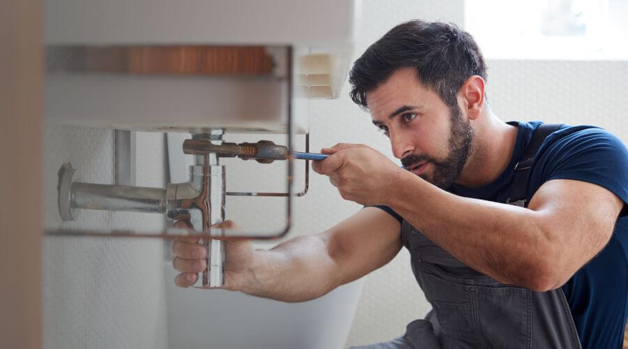 Sink faucet installation in Bourbon, IN
